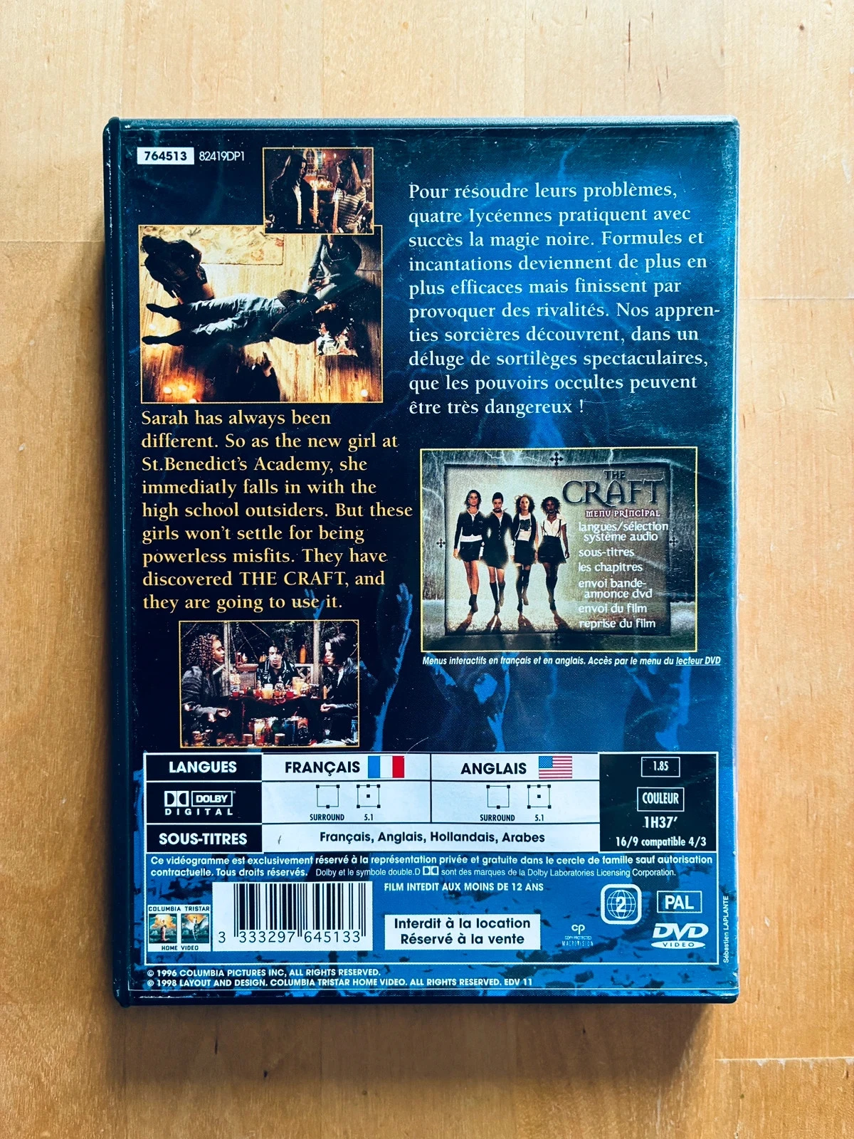 DVD The Craft (Dangereuse Alliance) 1996. – photo 3